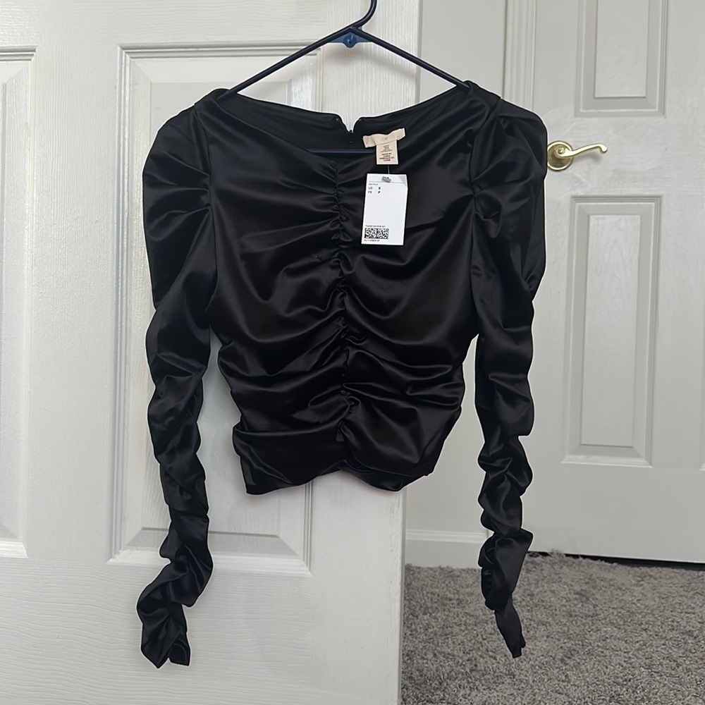 H&M gathered top